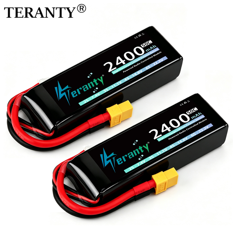 Rc Hobby Models - TERANTY 3S 2200/2400/2600mAh リポバッテリー 11.1V 50C