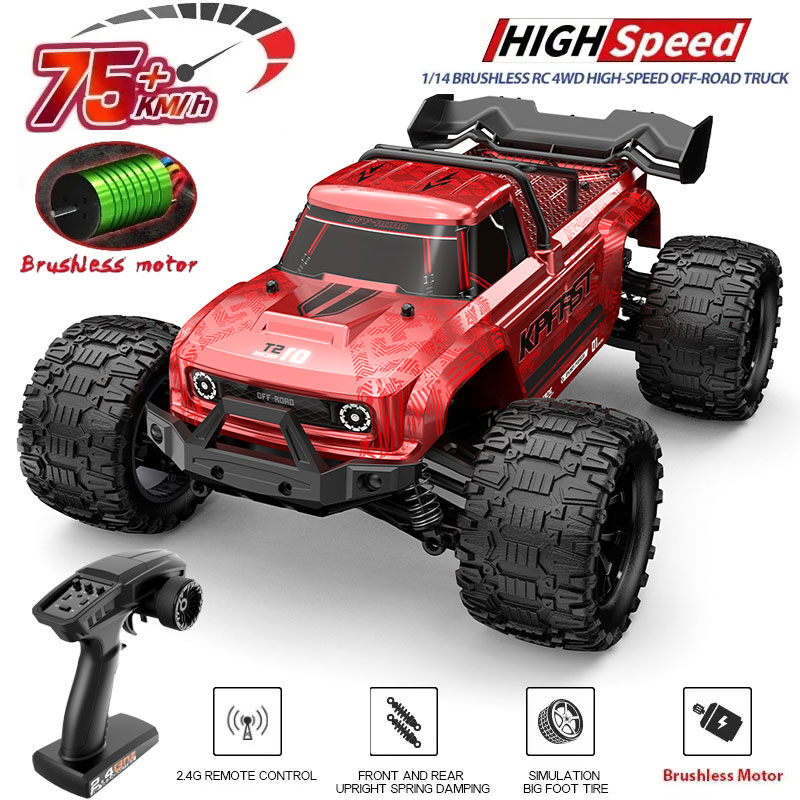 Led Light Kit Rc - KF18 1:14 4WD RC カーオフロードレース高速ブラシレスモーター 2.4