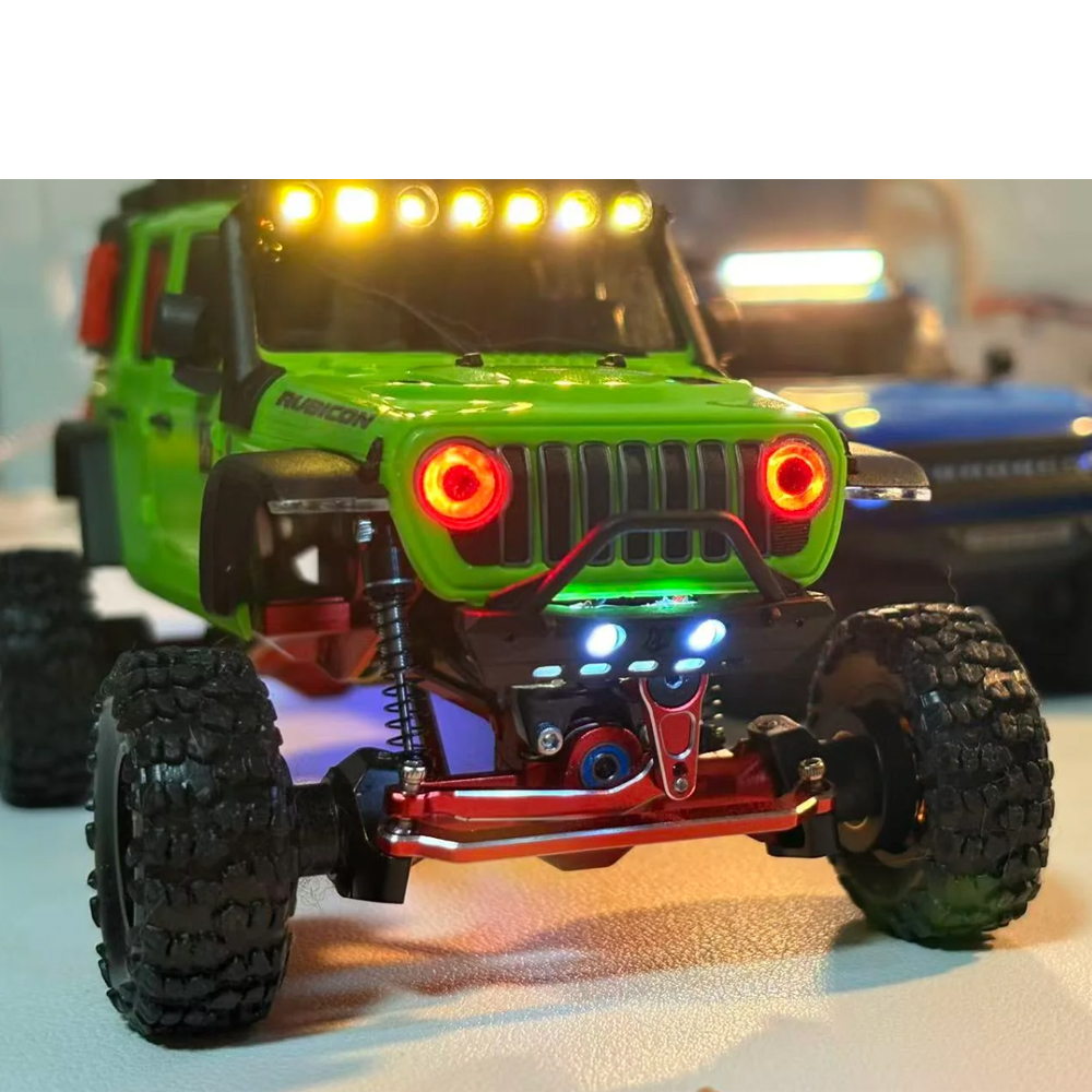 Rc Jeep Hobby - ホットチームホビーエンジェルアイライト SCX30 1/30 RC ジープブロンコ用 1