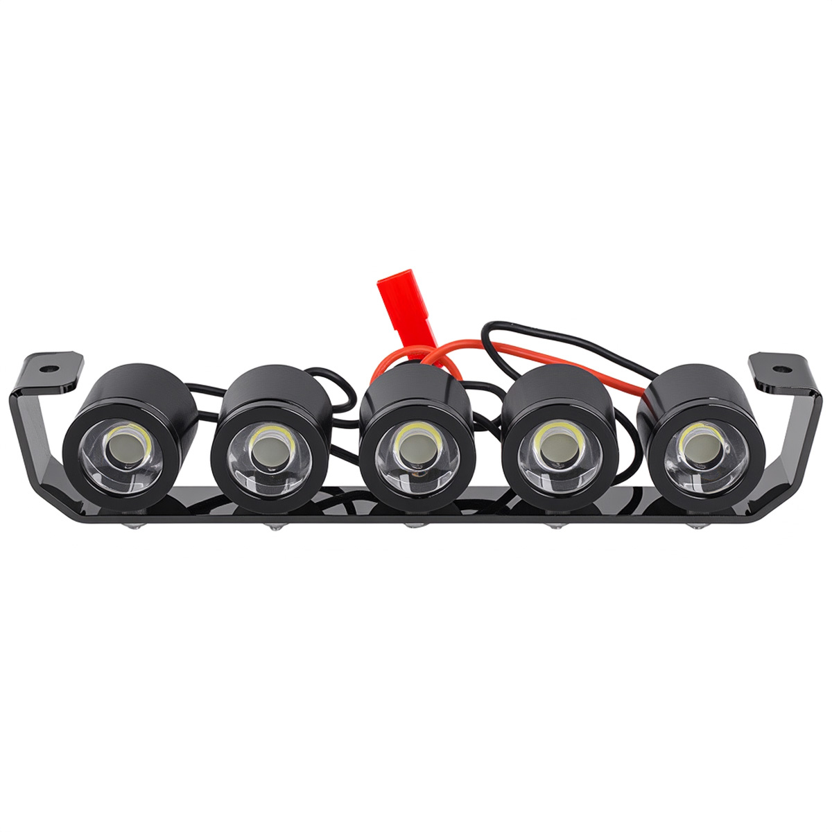 アルミ製5LEDライトヘッドライトスポットライト 1/10  - Led Light Kit Rc のレビューと価格