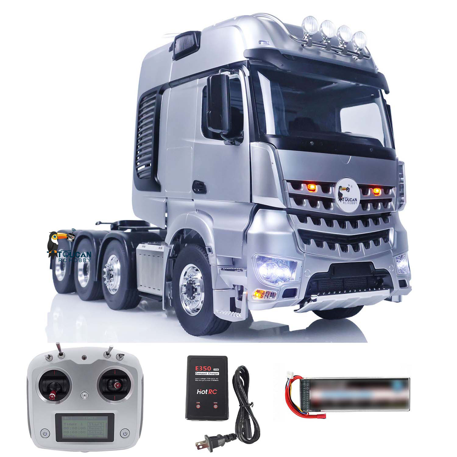 RTR LESU RCトラクタートラック 8x8 メタルシャ - Hobby Quality Rc Cars のレビューと価格