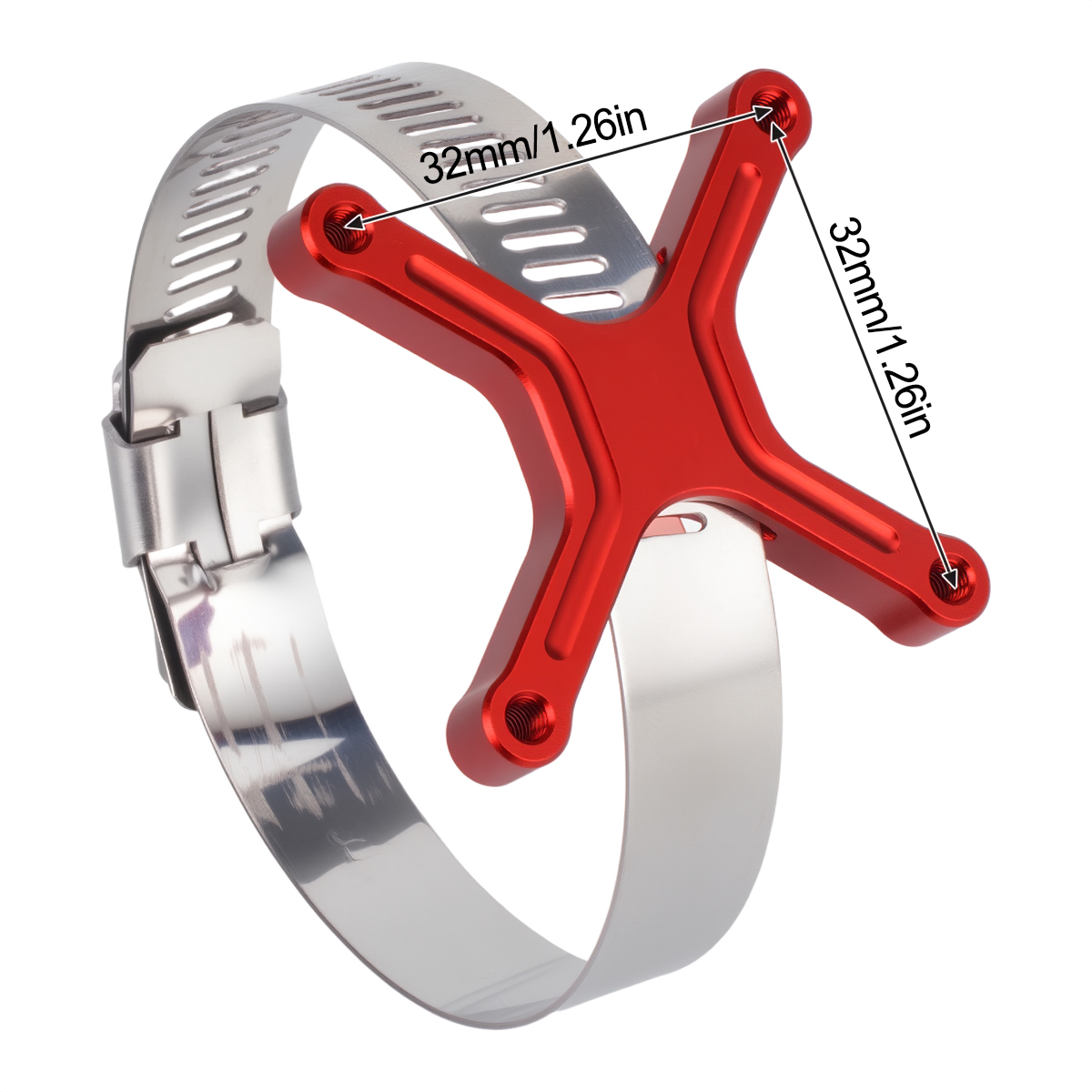 ユニバーサル調整可能なファンマウント 30-49mm 広範囲 - Rc Hobby Models のレビューと価格