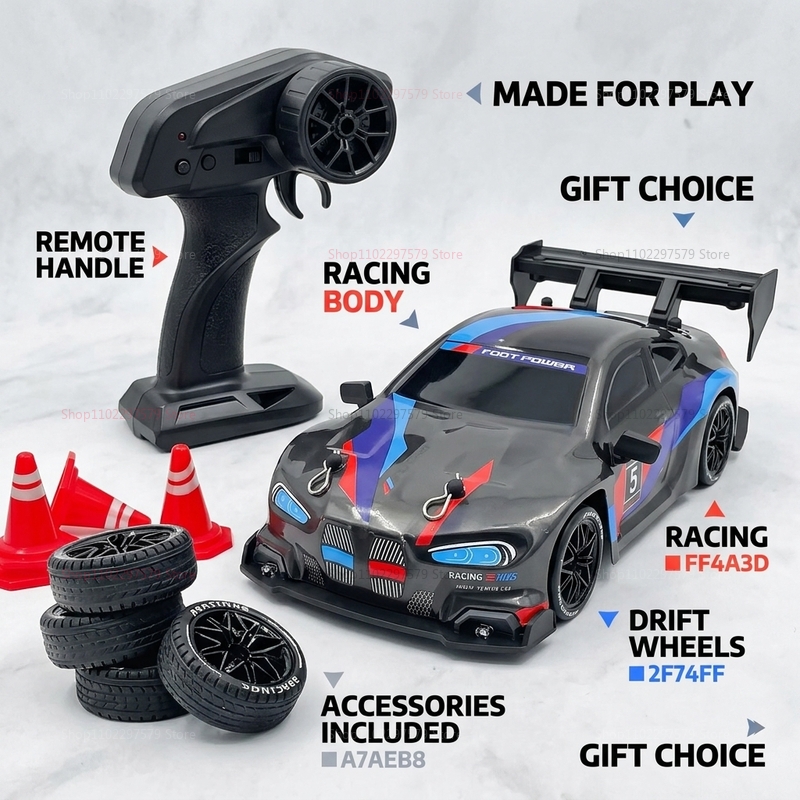 1:24スケール 4WD ラジコン ドリフトレーシングカー  - Hobby Quality Rc Cars のレビューと価格