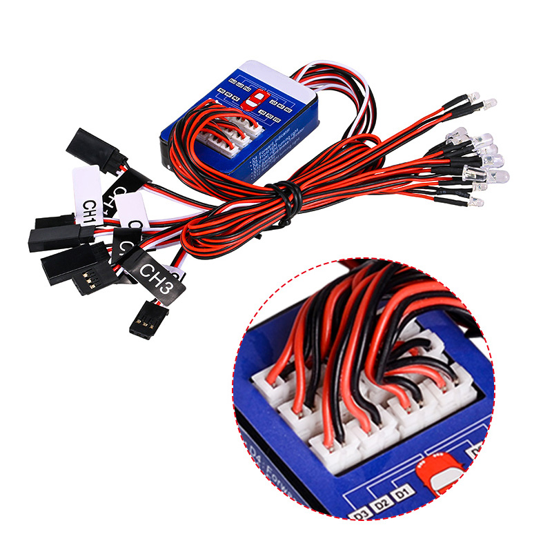 1/10スケールRCカーLED照明システムキット12個スマー - Led Light Kit Rc のレビューと価格