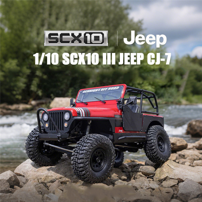 SCX10 III CJ‑7 V2 リモートコントロールジー - Rc Jeep Hobby のレビューと価格