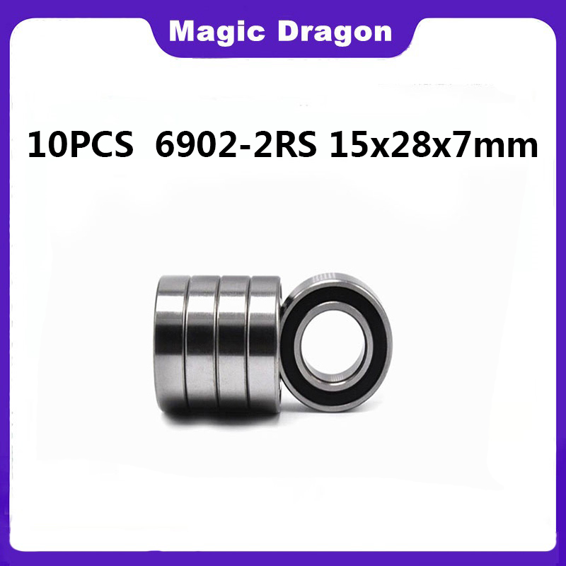 10 個 6902 2RS ベアリング 15x28x7mm  - Hobby Quality Rc Cars のレビューと価格