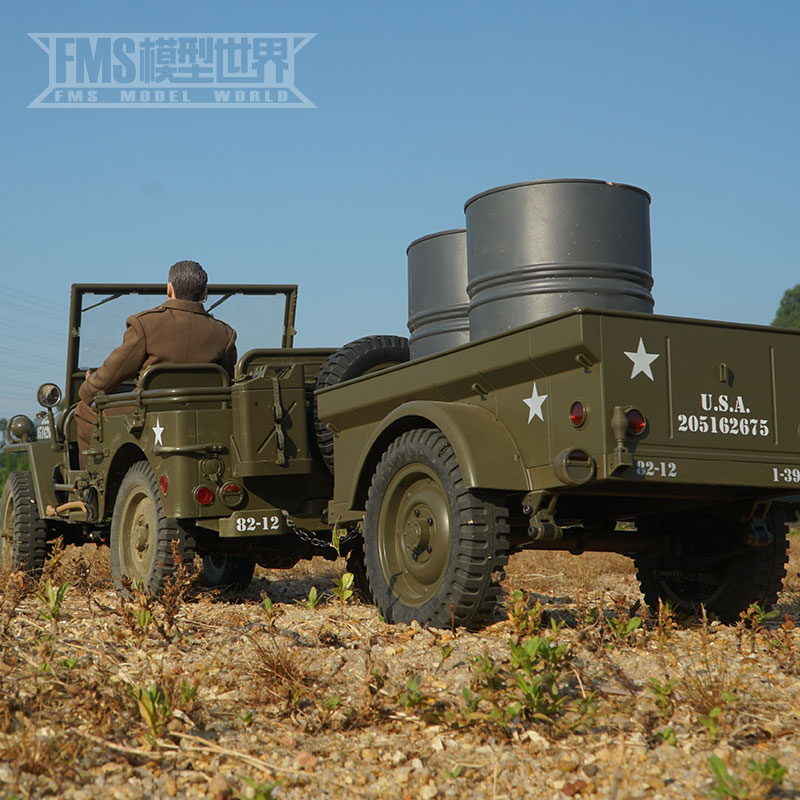FMS 1/6スケール 1941年式 MB ウィリス ジープ - Rc Jeep Hobby のレビューと価格