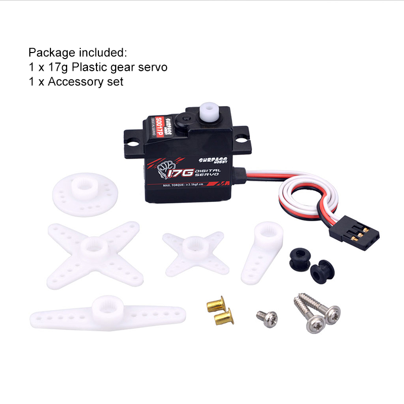 1.8kg,s0017m,17g,金属ギア,ロボット,トラッ - Hobby Quality Rc Cars のレビューと価格