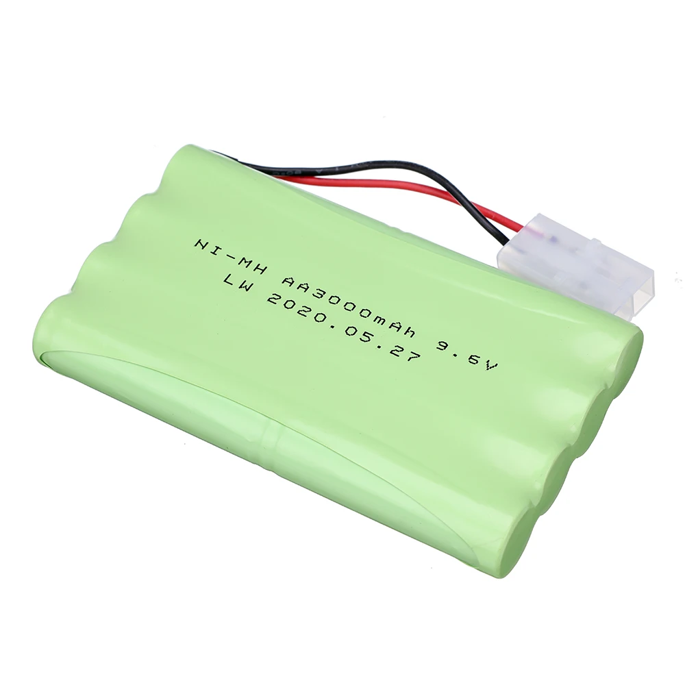 9.6V 3000mah NiMHバッテリーまたは9.6V充 - Rc Hobby Models のレビューと価格
