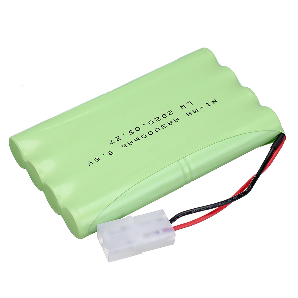 9.6V 3000mah NiMHバッテリーまたは9.6V充 - Rc Hobby Models のレビューと価格
