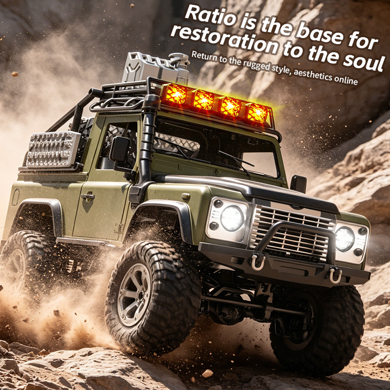 KF90 1:12 4WD RC クライミングカーオフロード - Led Light Kit Rc のレビューと価格